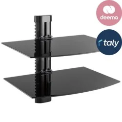 Orca 2 Shelves Dvd Wall Mount,8 Kg - Grey